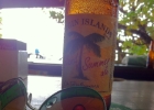 oasis of the seas - 089  at a beach-side bar in Cruz Bay, St John with other terps after a long excursion assignment